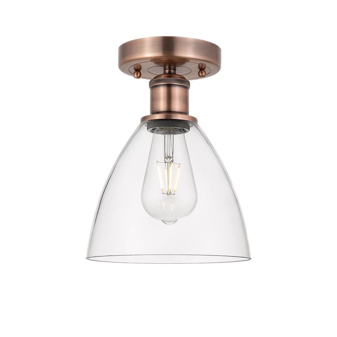 Innovations Edison 616-1F-AC-GBD-752 Ceiling Light - Antique Copper