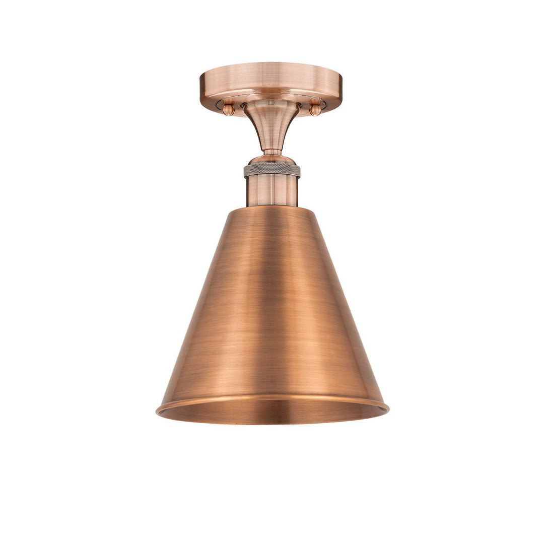 Innovations Edison 616-1F-AC-MBC-8-AC Ceiling Light - Antique Copper