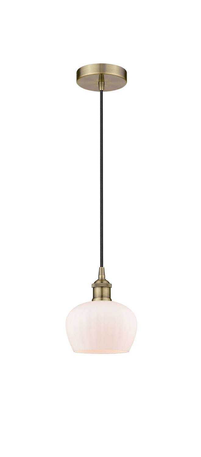 Innovations Downtown Urban 616-1P-AB-G91 Pendant Light - Antique Brass