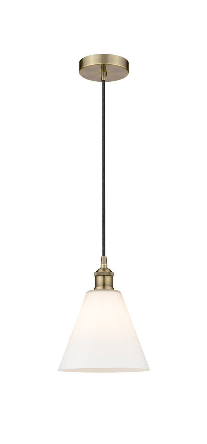 Innovations Downtown Urban 616-1P-AB-GBC-81 Pendant Light - Antique Brass