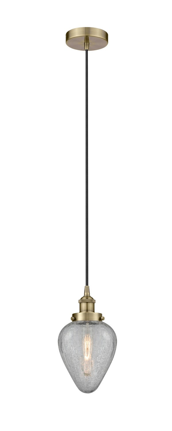 Innovations Downtown Urban 616-1PH-AB-G165 Pendant Light - Antique Brass