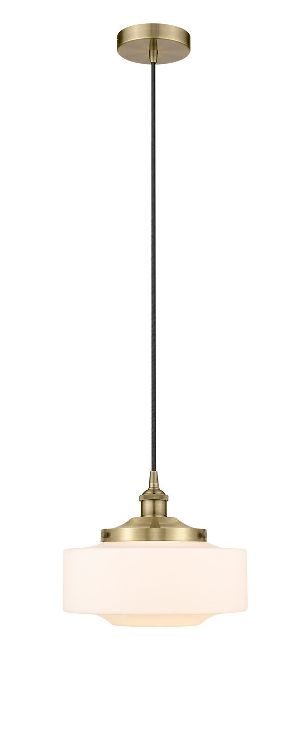 Innovations Downtown Urban 616-1PH-AB-G691-12 Pendant Light - Antique Brass