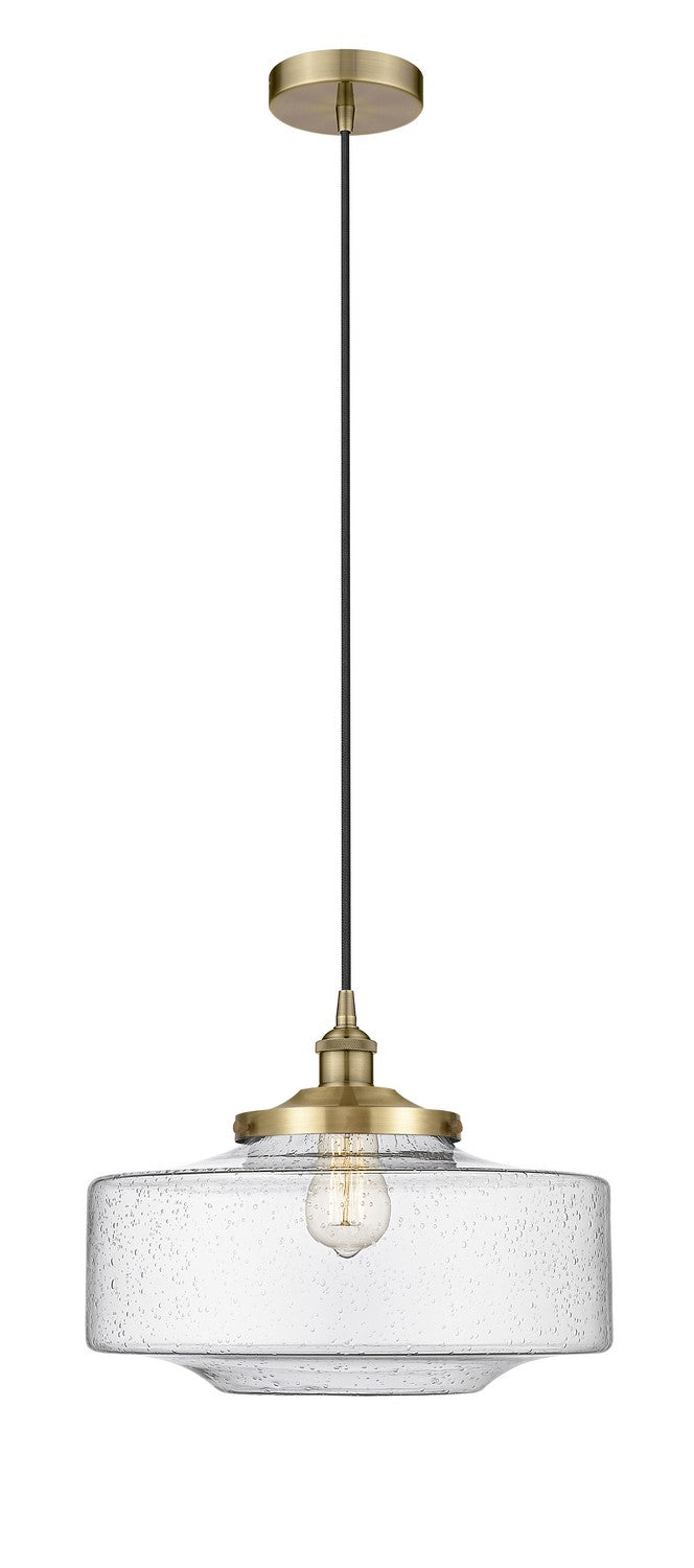 Innovations Downtown Urban 616-1PH-AB-G694-16 Pendant Light - Antique Brass