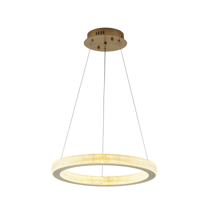 Bethel International GL314C17G-2 Pendant Light - Sand Gold