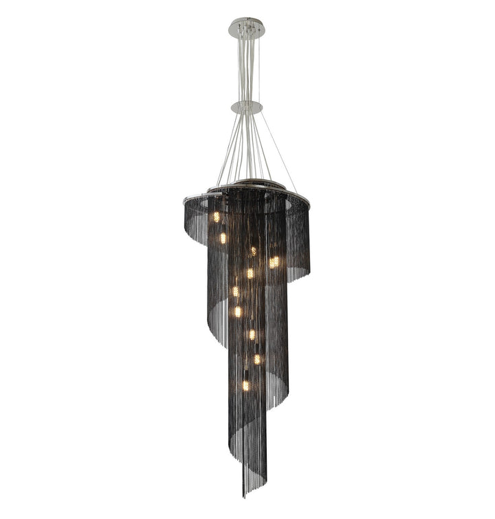 Bethel International MIA02C23B Chandelier Light - Black