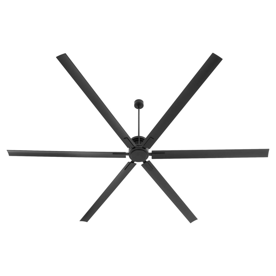 Quorum Zeus 101206-59 Ceiling Fan - Matte Black