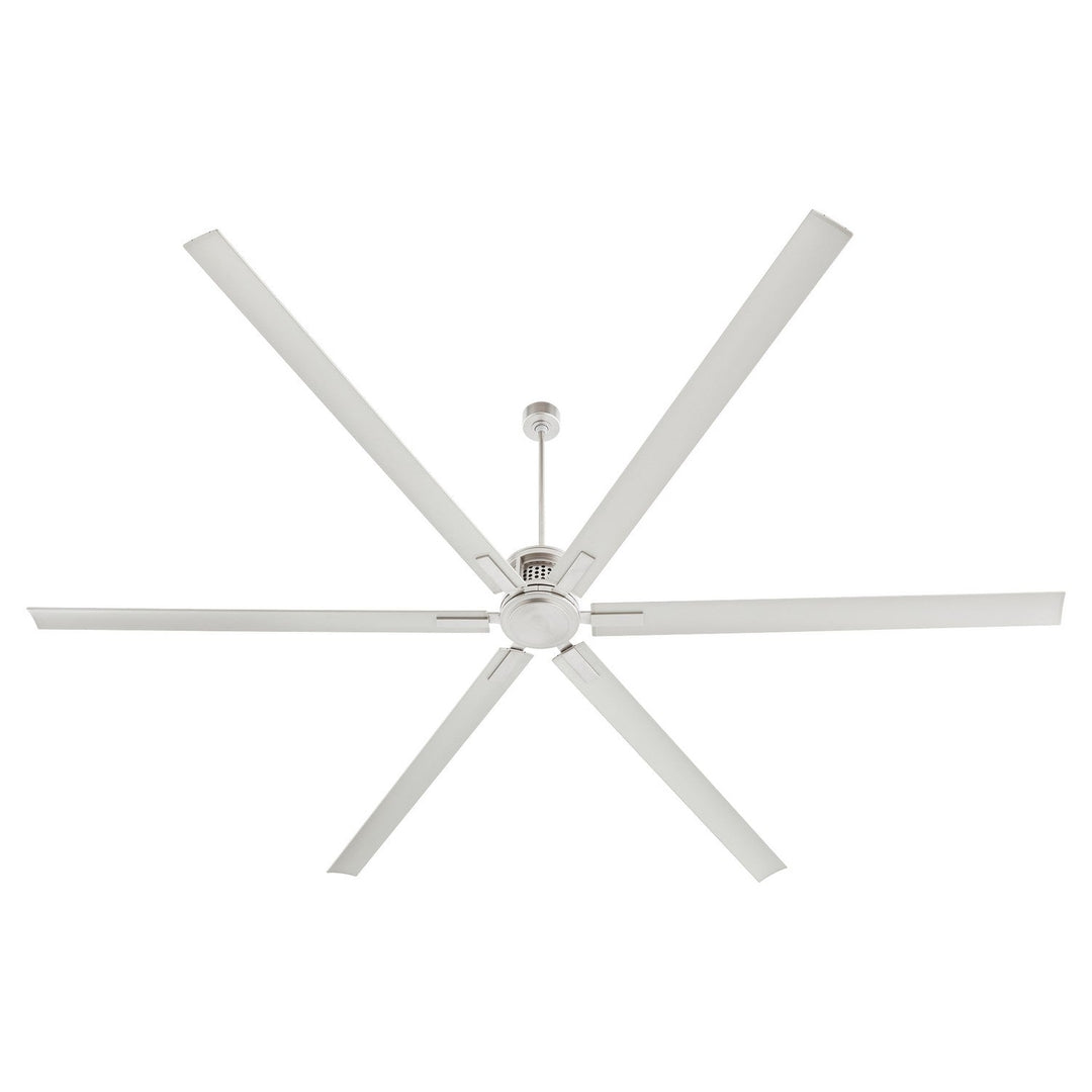 Quorum Zeus 101206-65 Ceiling Fan - Satin Nickel