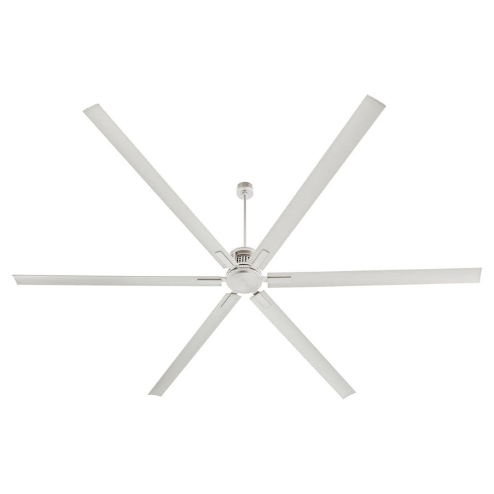 Quorum Zeus 101206-65 Ceiling Fan - Satin Nickel