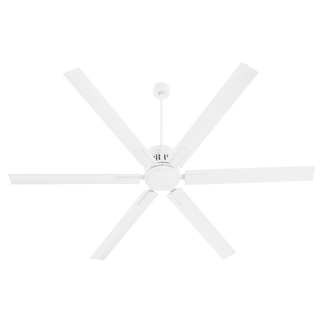 Quorum Zeus 10806-8 Ceiling Fan - Studio White