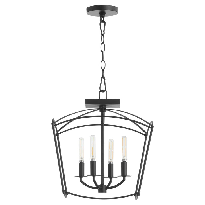 Quorum Mantle 2812-14-59 Pendant Light - Matte Black