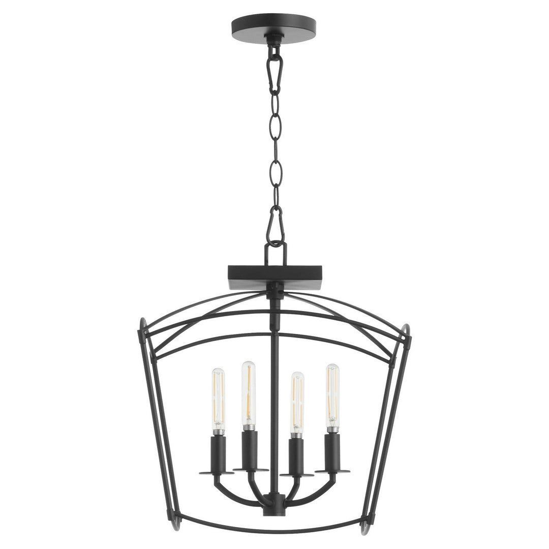 Quorum Mantle 2812-14-59 Pendant Light - Matte Black