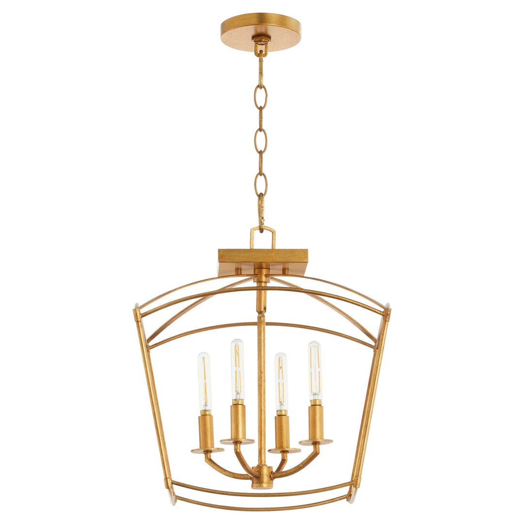 Quorum Mantle 2812-14-74 Pendant Light - Gold Leaf