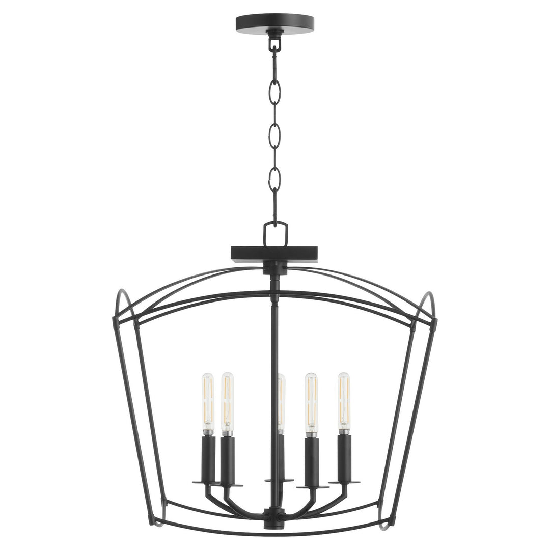 Quorum Mantle 2812-18-59 Pendant Light - Matte Black