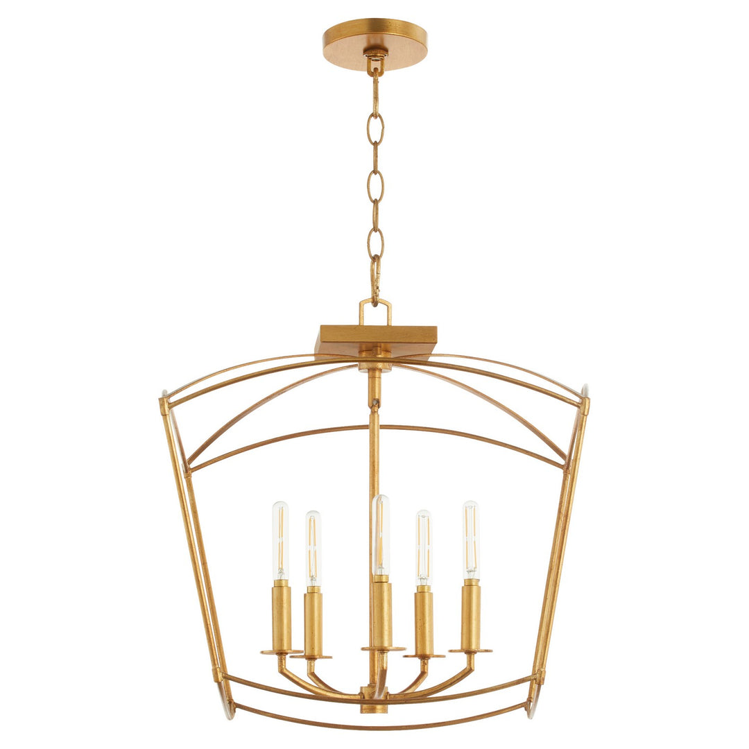 Quorum Mantle 2812-18-74 Pendant Light - Gold Leaf