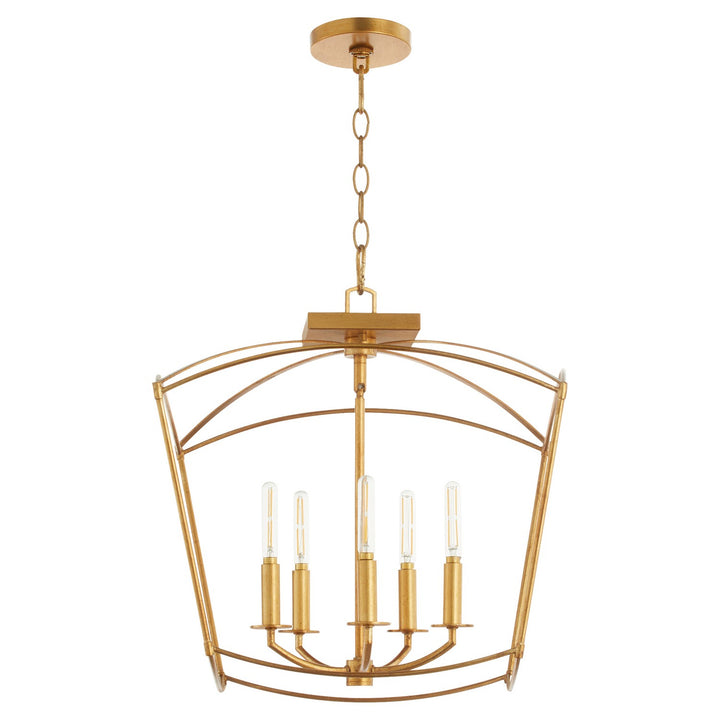 Quorum Mantle 2812-18-74 Pendant Light - Gold Leaf