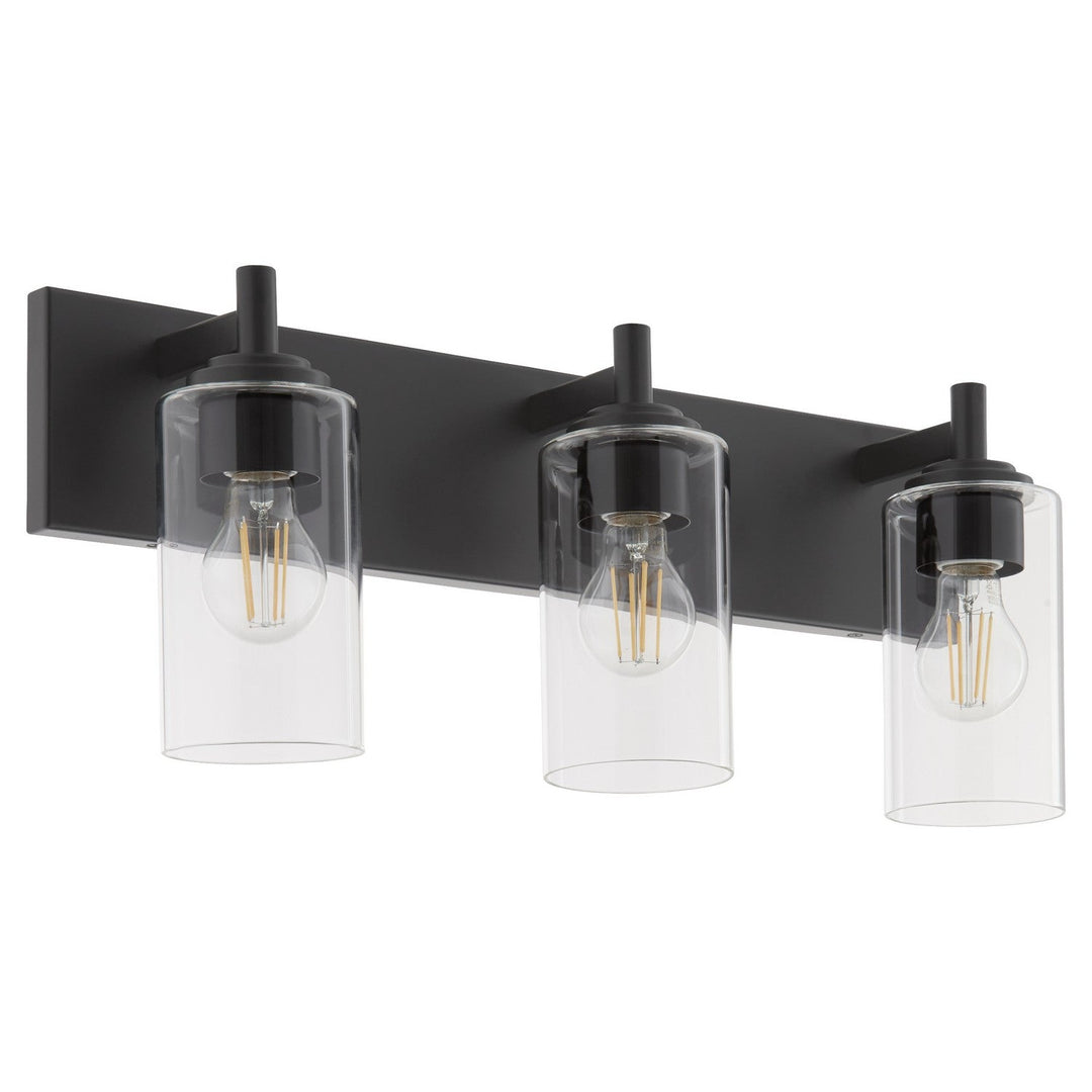 Quorum Fallstaff 5200-3-59 Bath Vanity Light 23 in. wide - Matte Black