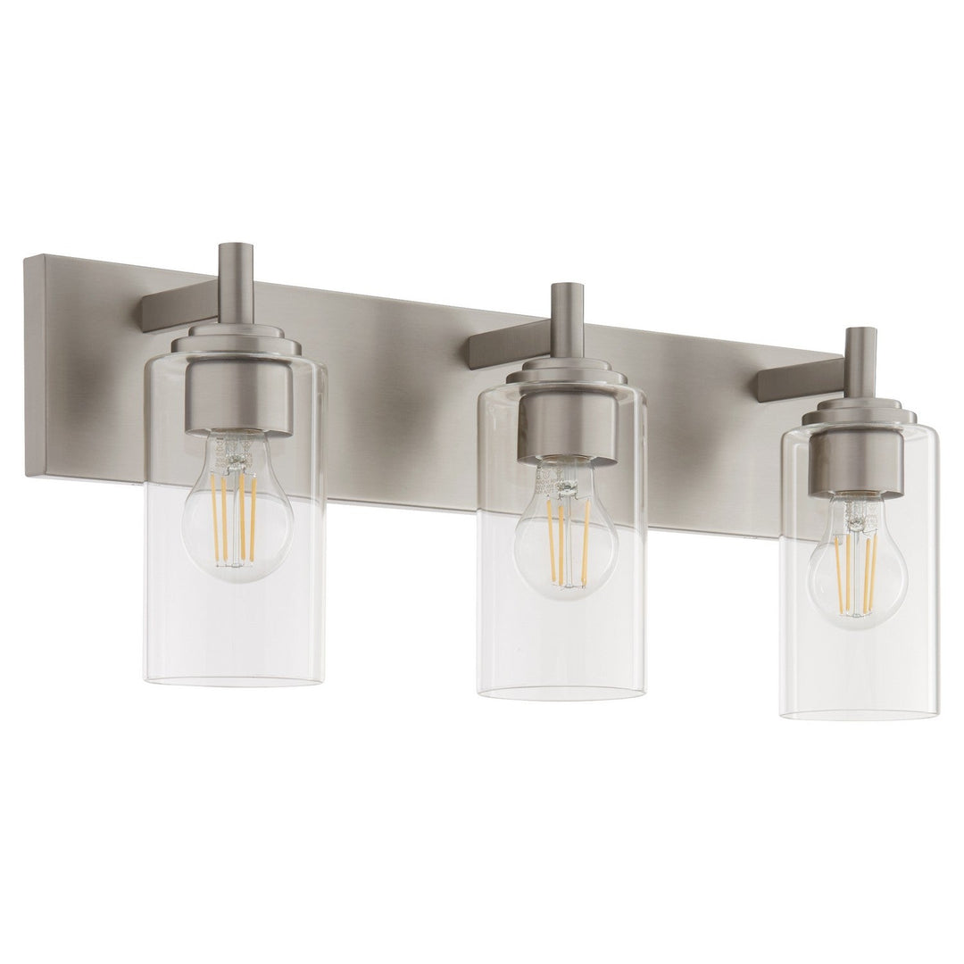 Quorum Fallstaff 5200-3-65 Bath Vanity Light 23 in. wide - Satin Nickel