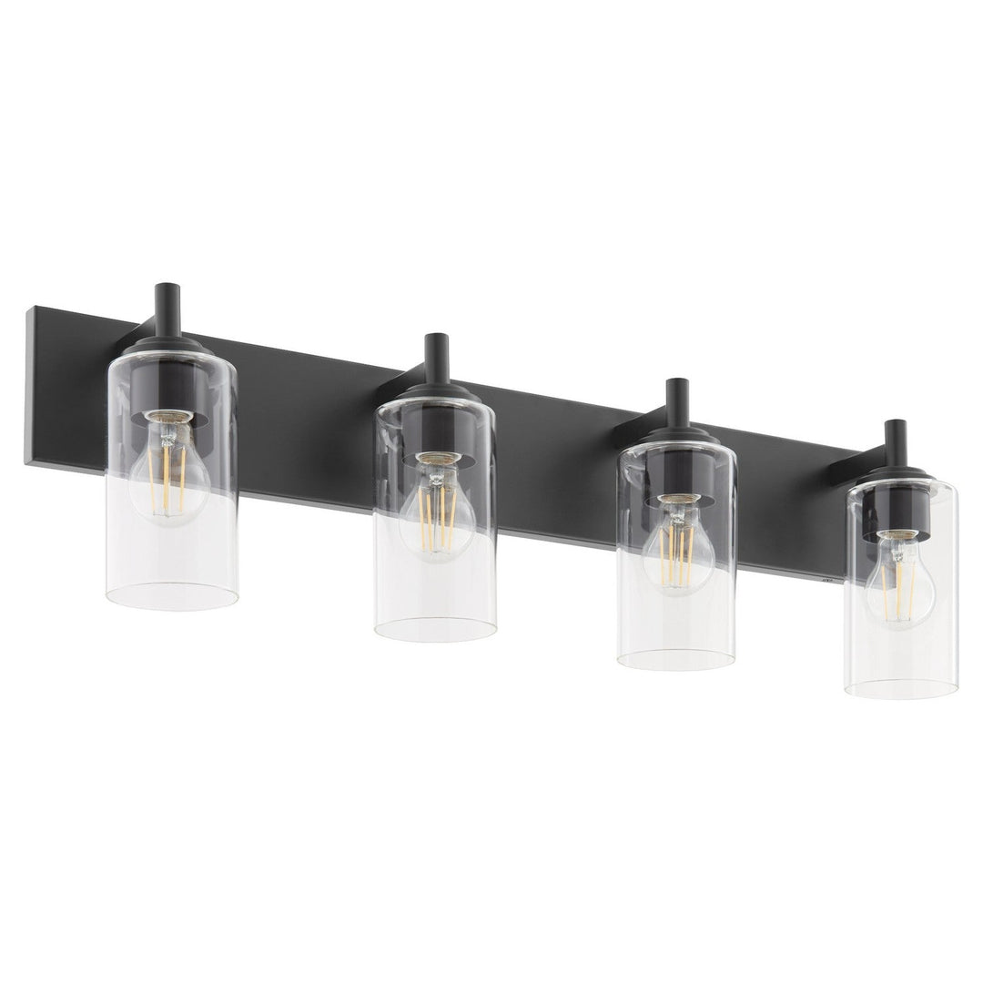 Quorum Fallstaff 5200-4-59 Bath Vanity Light 32 in. wide - Matte Black