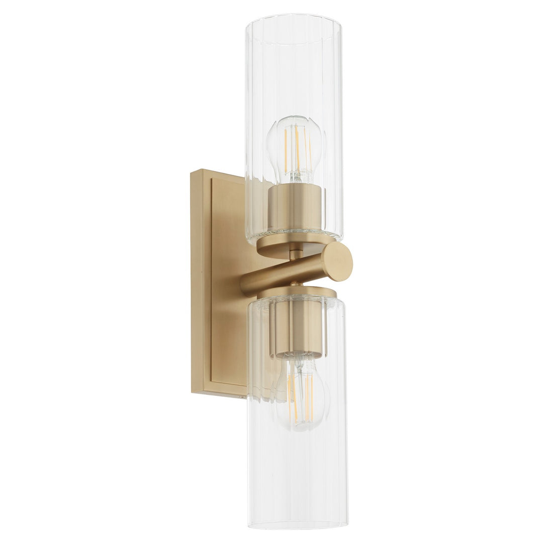 Quorum Juniper by Tamara Day 540-2-80 Wall Sconce Light - Aged Brass