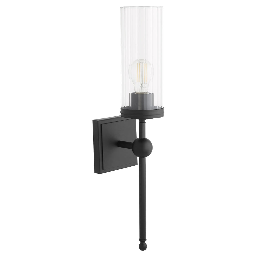 Quorum Lee Boulevard by Tamara Day 560-1-59 Wall Sconce Light - Matte Black