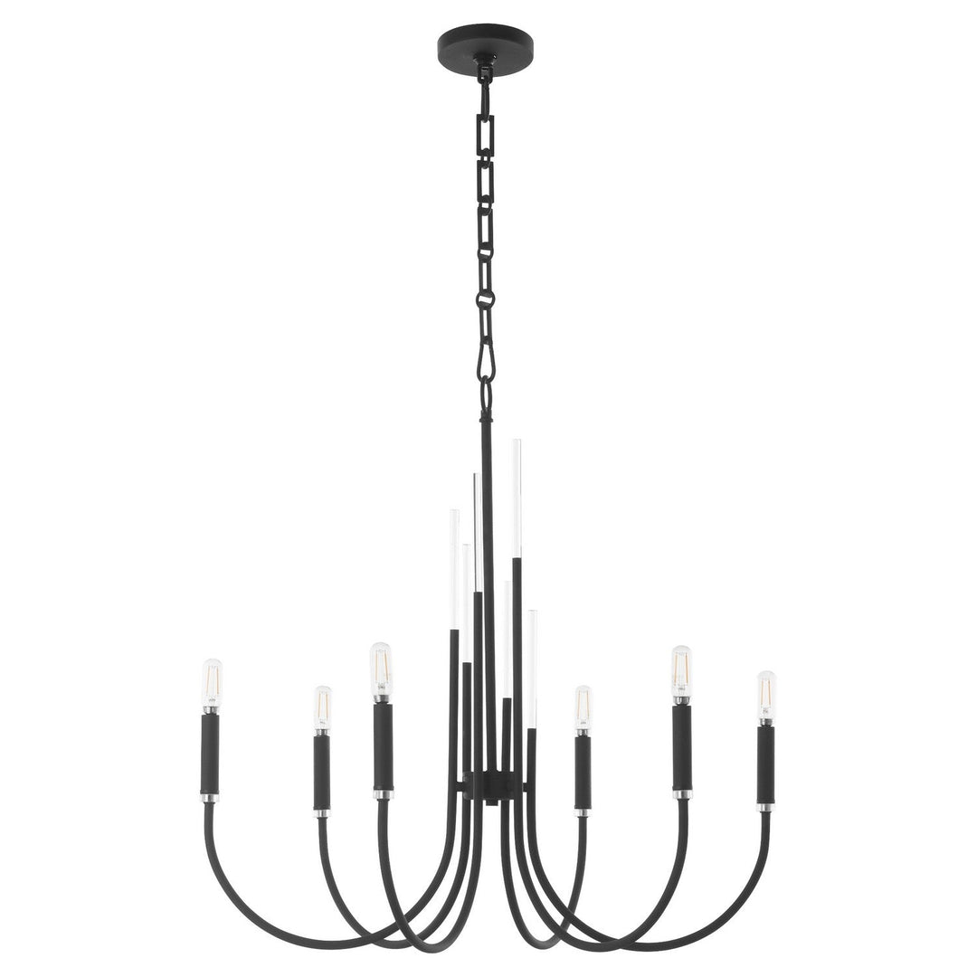 Quorum SUMMIT 6223-6-69 Chandelier Light - Textured Black