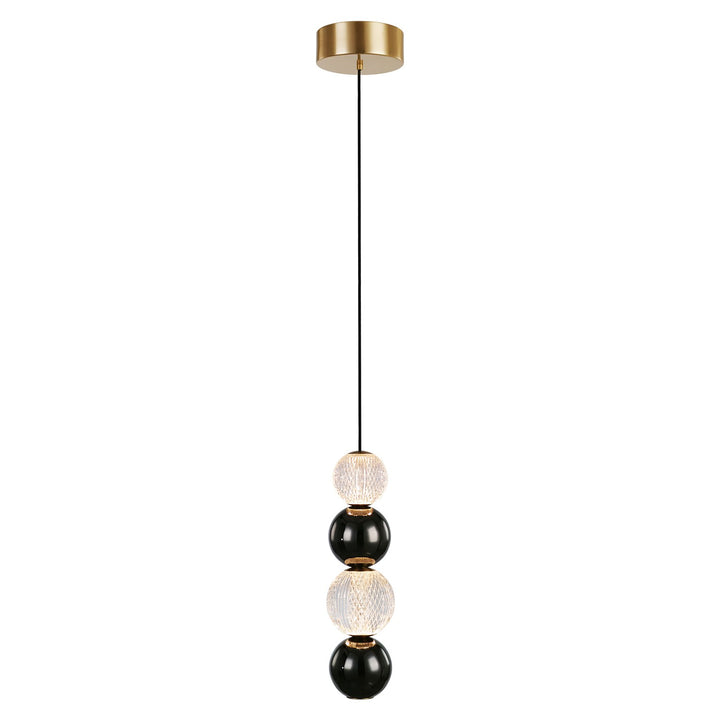 Alora onyx PD321815NB Pendant Light - Natural Brass