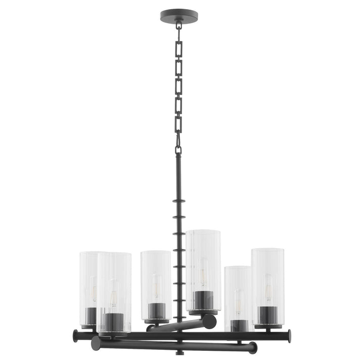 Quorum Juniper by Tamara Day 641-6-59 Chandelier Light - Matte Black