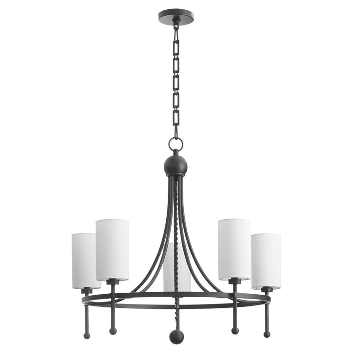 Quorum Lee Boulevard by Tamara Day 664-5-59 Chandelier Light - Matte Black