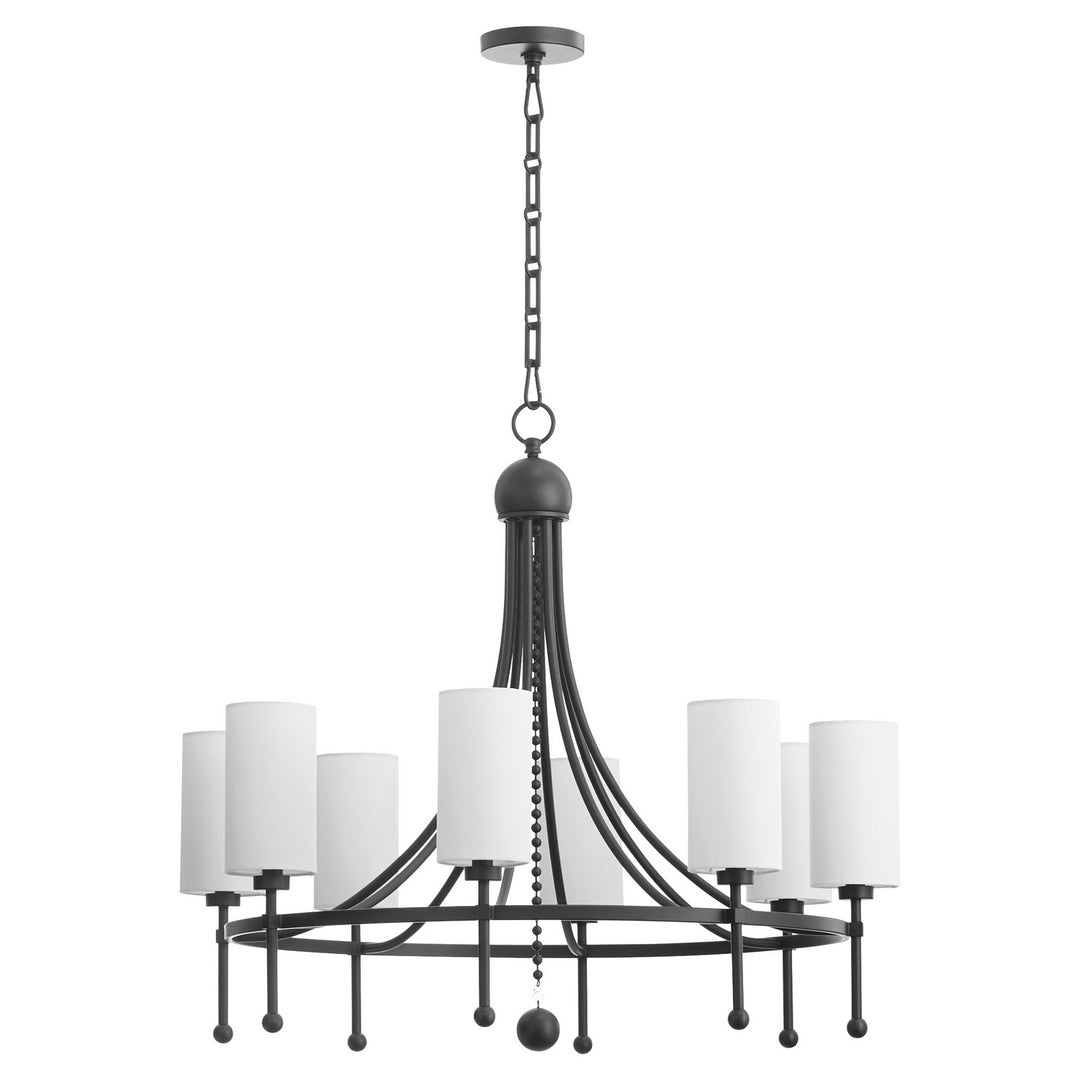 Quorum Lee Boulevard by Tamara Day 664-8-59 Chandelier Light - Matte Black