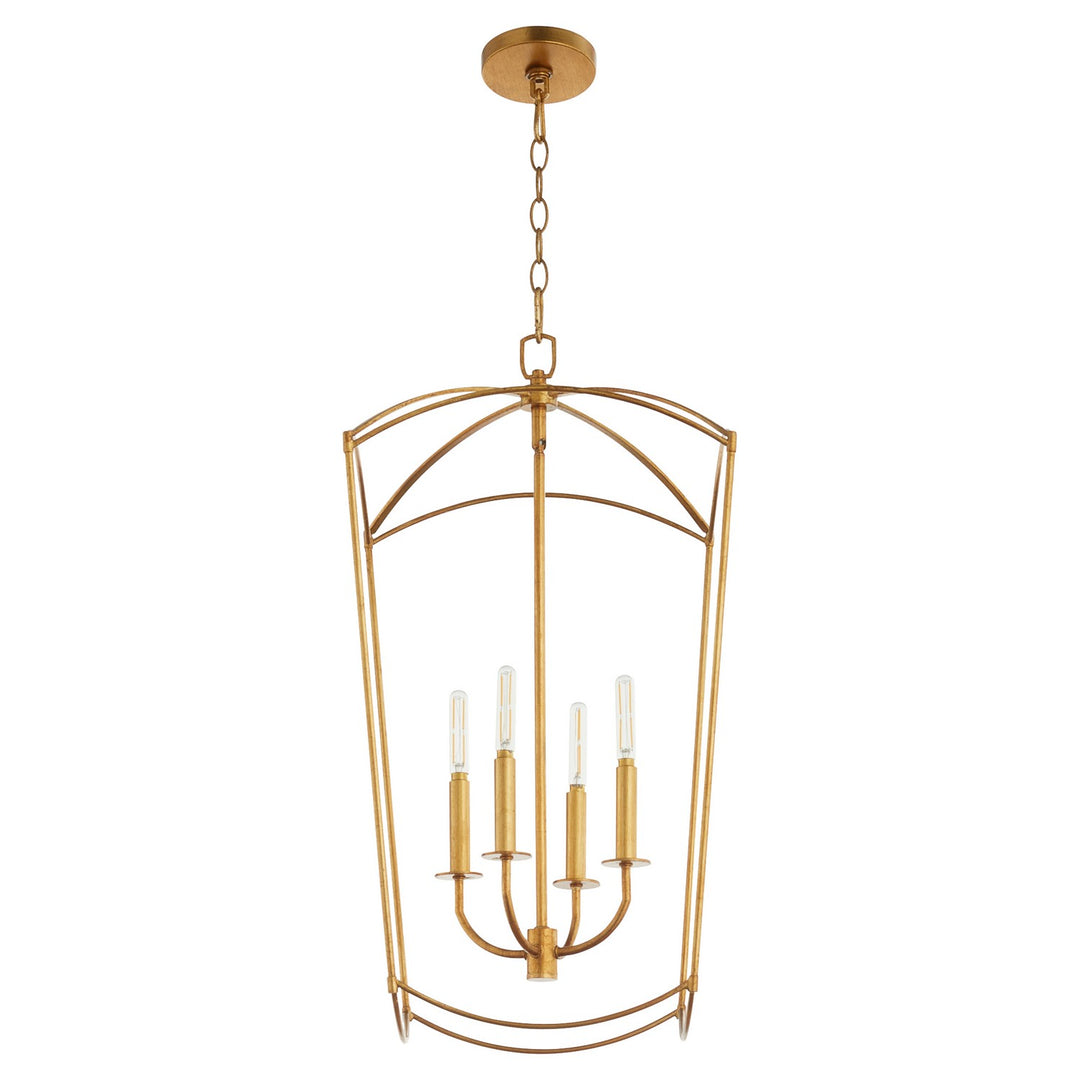 Quorum Mantle 6812-4-74 Pendant Light - Gold Leaf