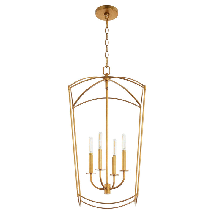 Quorum Mantle 6812-4-74 Pendant Light - Gold Leaf