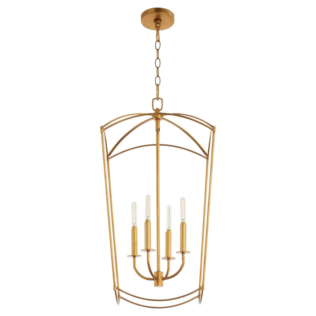 Quorum Mantle 6812-4-74 Pendant Light - Gold Leaf