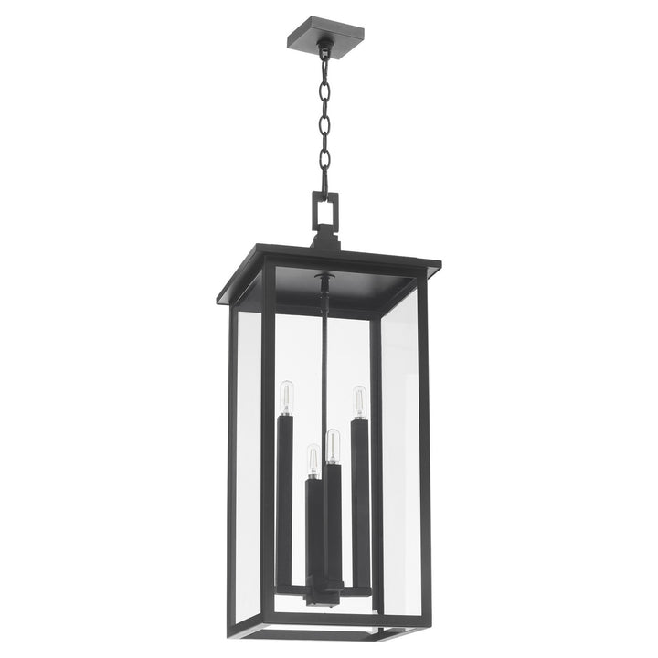 Quorum Westerly 7128-4-69 Pendant Light - Textured Black