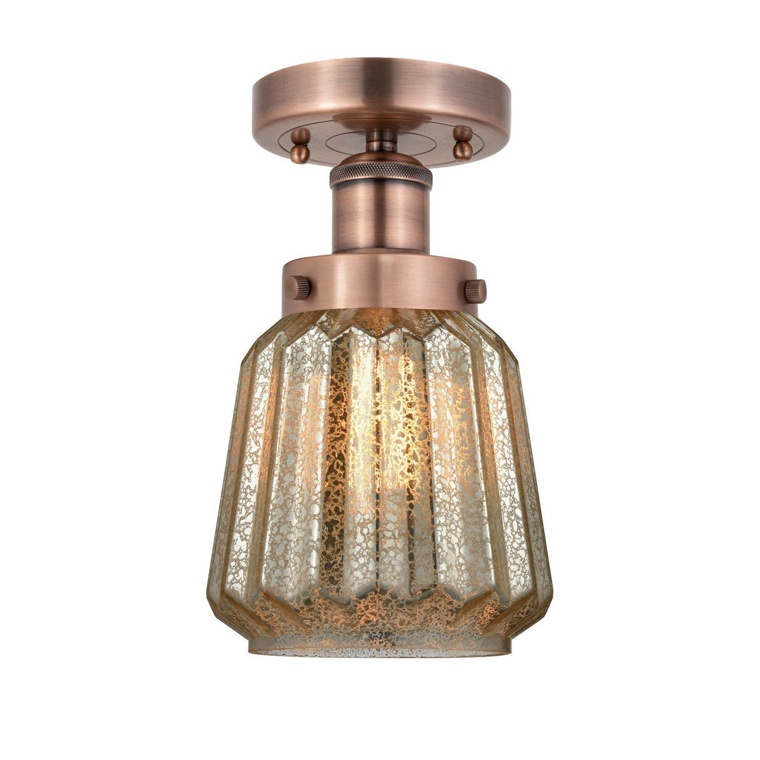 Innovations Edison 616-1F-AC-G146 Ceiling Light - Antique Copper