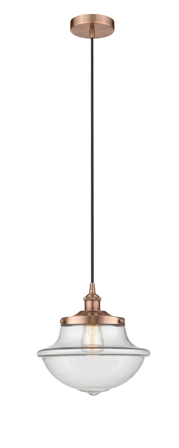 Innovations Downtown Urban 616-1PH-AC-G542 Pendant Light - Antique Copper