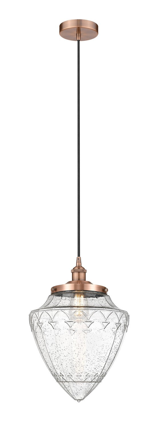 Innovations Downtown Urban 616-1PH-AC-G664-12 Pendant Light - Antique Copper