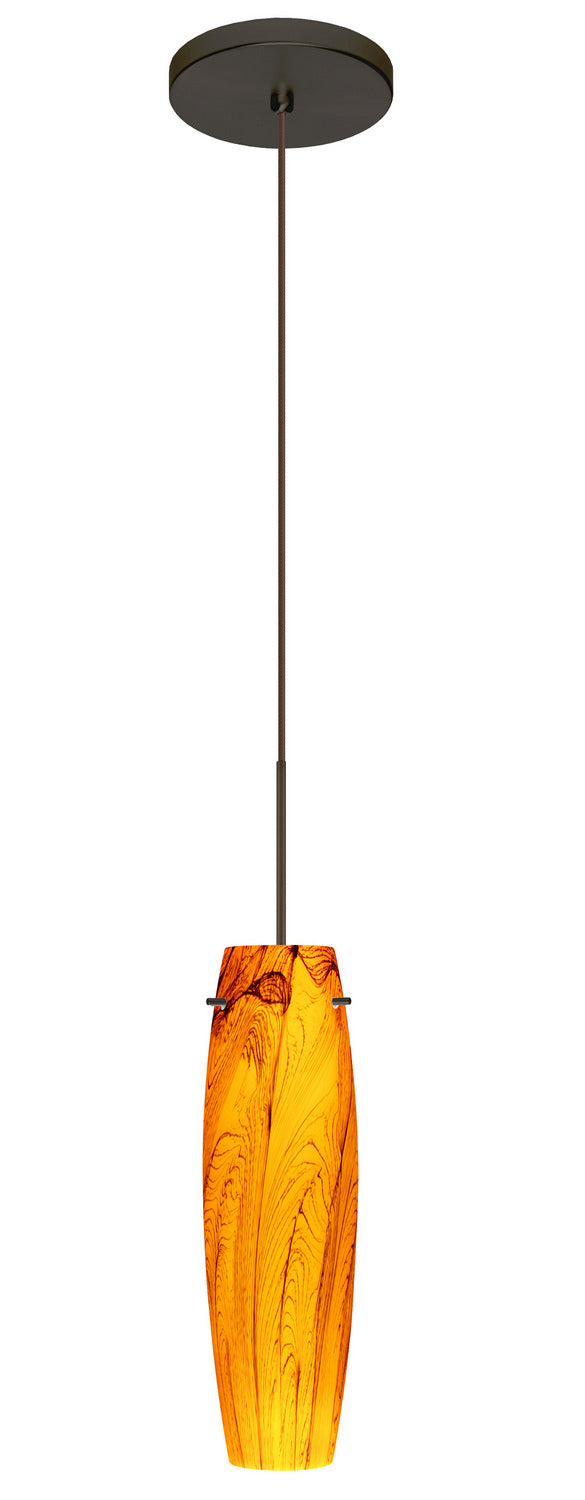 Besa Tu Tu 1XT-4121HB-LED-BR Pendant Light - Bronze