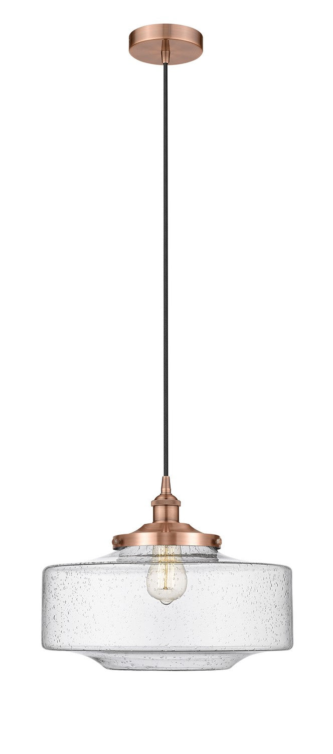 Innovations Downtown Urban 616-1PH-AC-G694-16 Pendant Light - Antique Copper