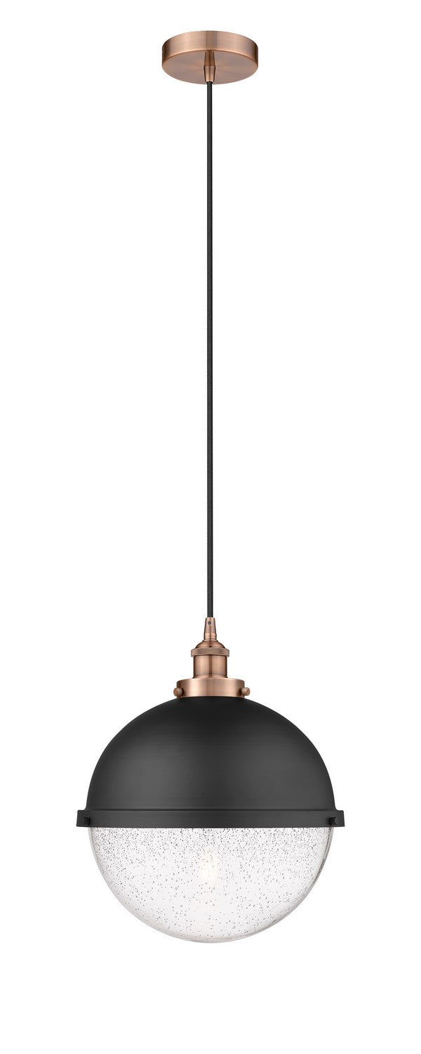 Innovations Downtown Urban 616-1PH-AC-HFS-124-BK Pendant Light - Antique Copper