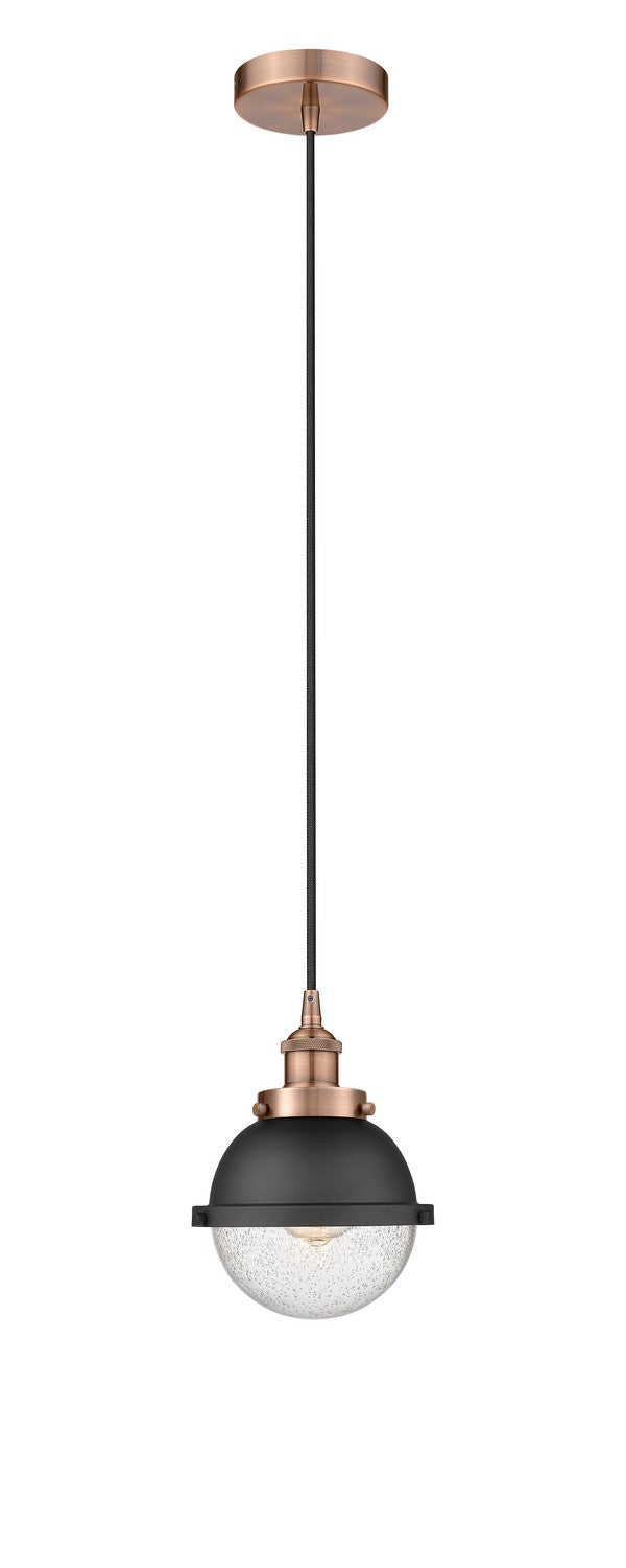 Innovations Downtown Urban 616-1PH-AC-HFS-64-BK Pendant Light - Antique Copper