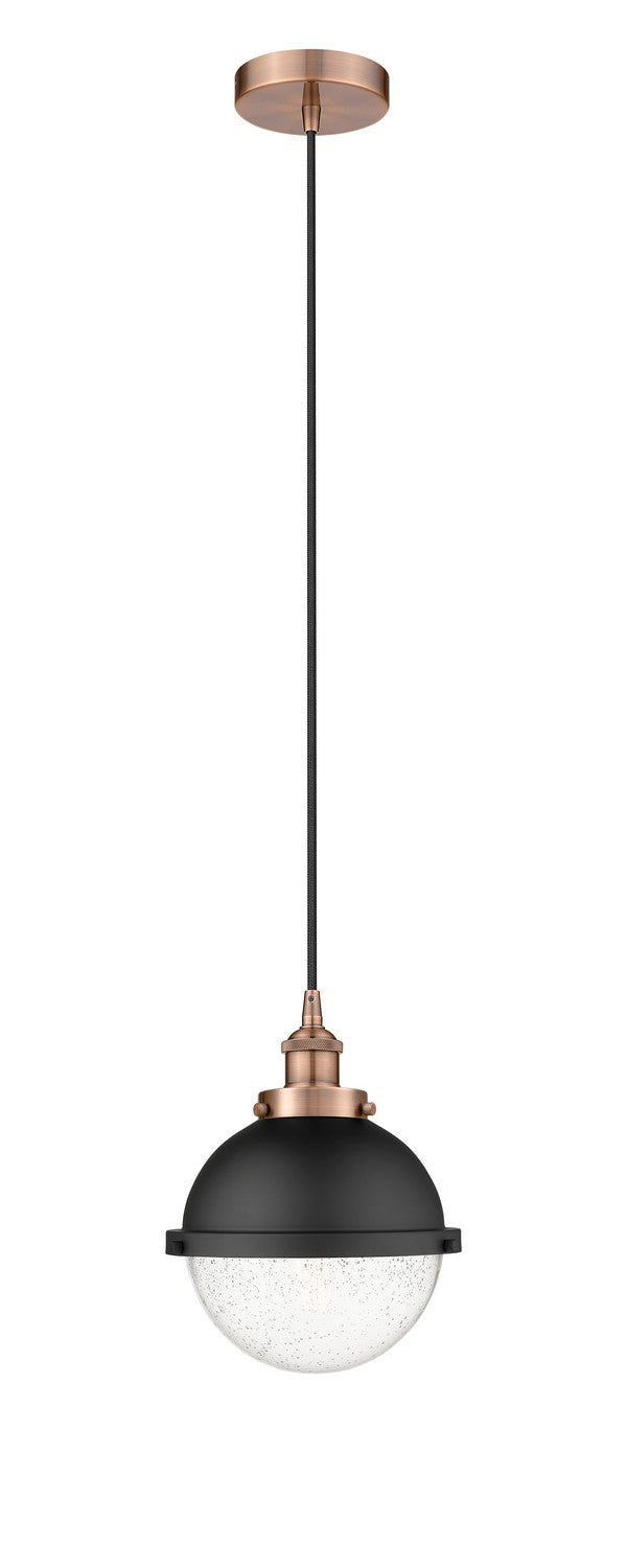 Innovations Downtown Urban 616-1PH-AC-HFS-84-BK Pendant Light - Antique Copper