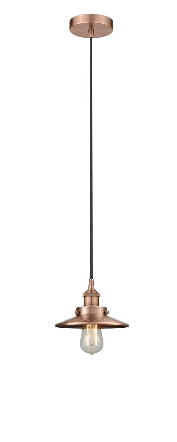 Innovations Downtown Urban 616-1PH-AC-M3-AC Pendant Light - Antique Copper