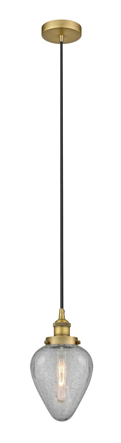 Innovations Downtown Urban 616-1PH-BB-G165 Pendant Light - Brushed Brass