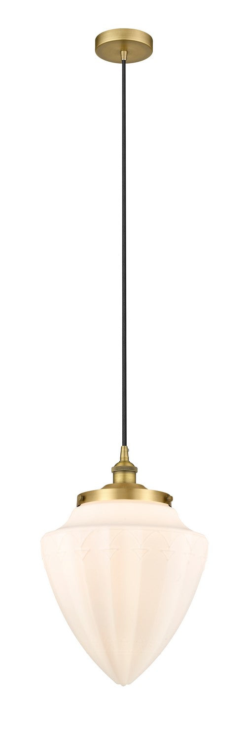 Innovations Downtown Urban 616-1PH-BB-G661-12 Pendant Light - Brushed Brass