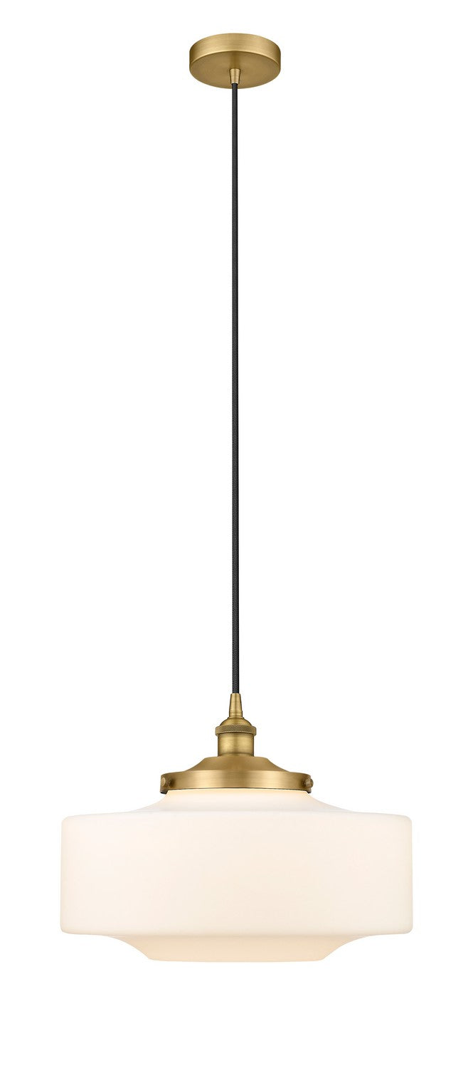 Innovations Downtown Urban 616-1PH-BB-G691-16 Pendant Light - Brushed Brass