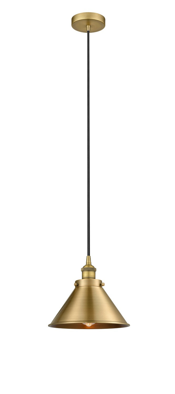 Innovations Downtown Urban 616-1PH-BB-M10-BB Pendant Light - Brushed Brass