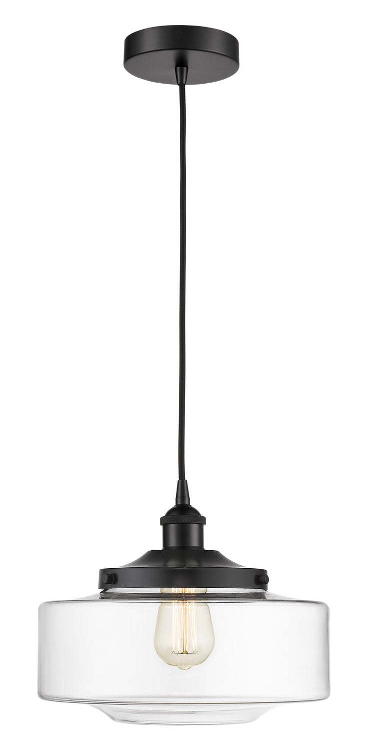 Innovations Downtown Urban 616-1PH-BK-G692-12 Pendant Light - Matte Black