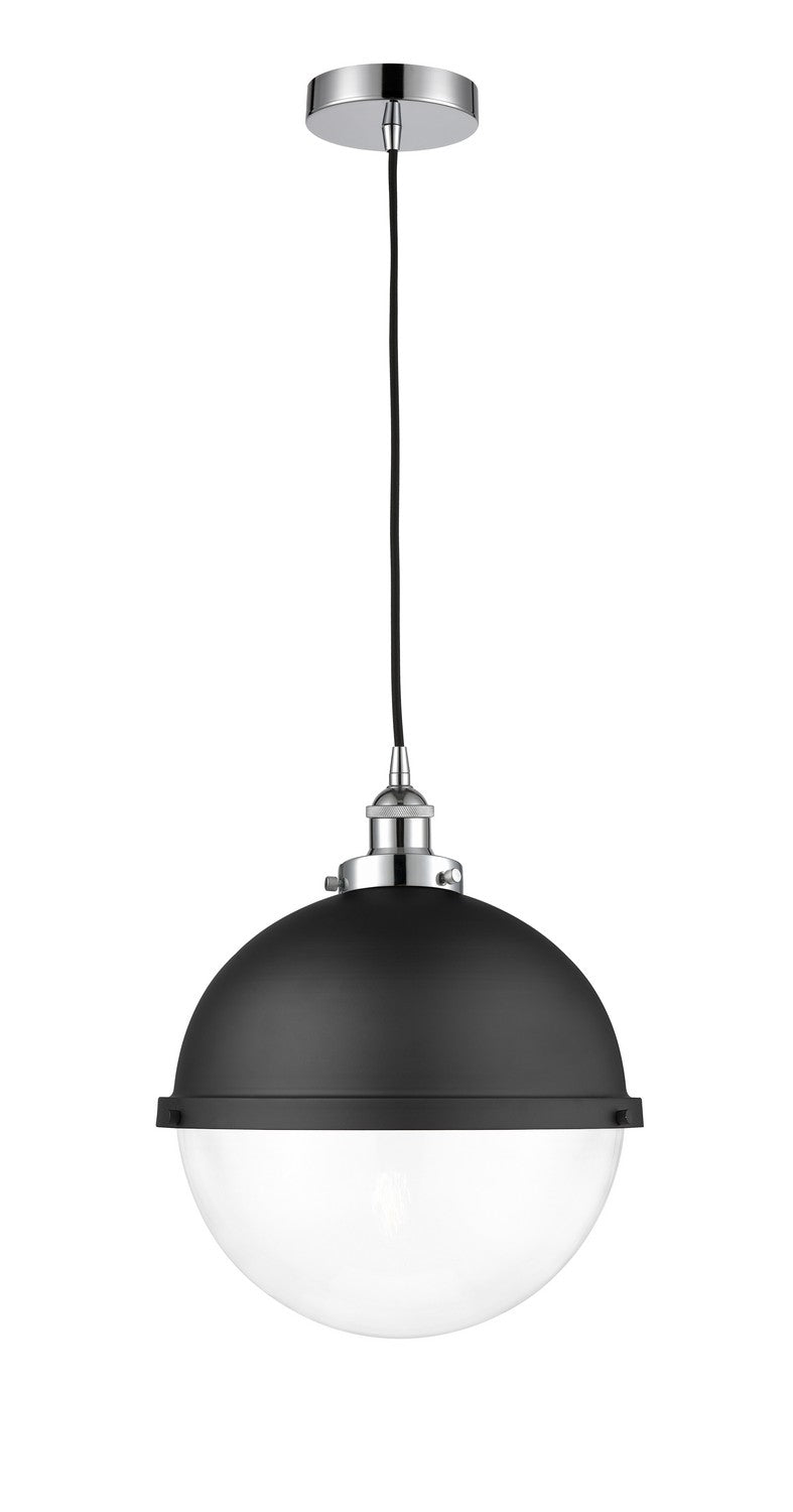 Innovations Downtown Urban 616-1PH-PC-HFS-122-BK Pendant Light - Polished Chrome