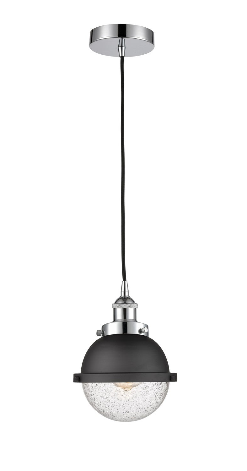Innovations Downtown Urban 616-1PH-PC-HFS-64-BK Pendant Light - Polished Chrome