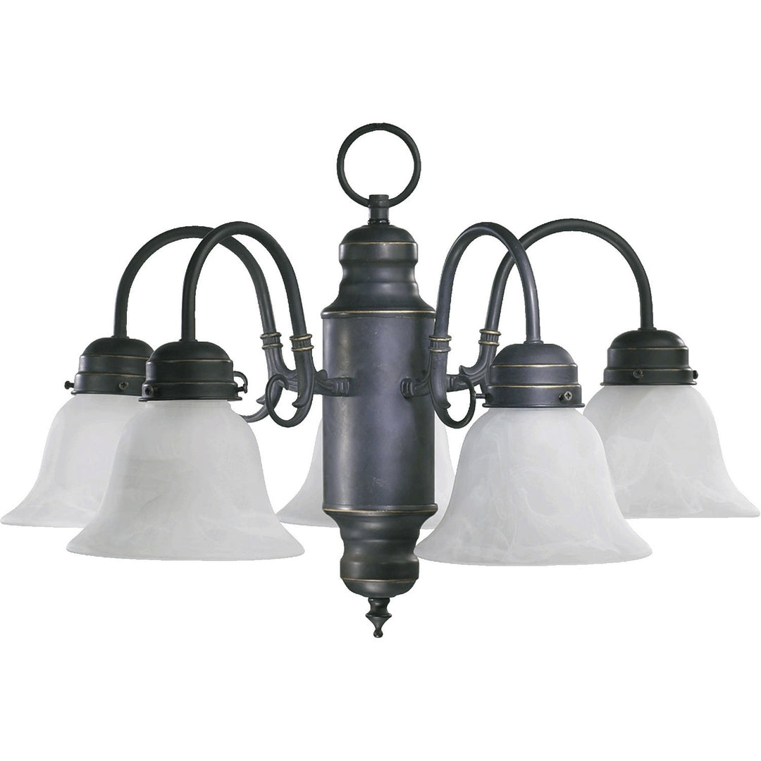 Quorum 6429 Nooks 6429-5-95 Chandelier Light - Old World